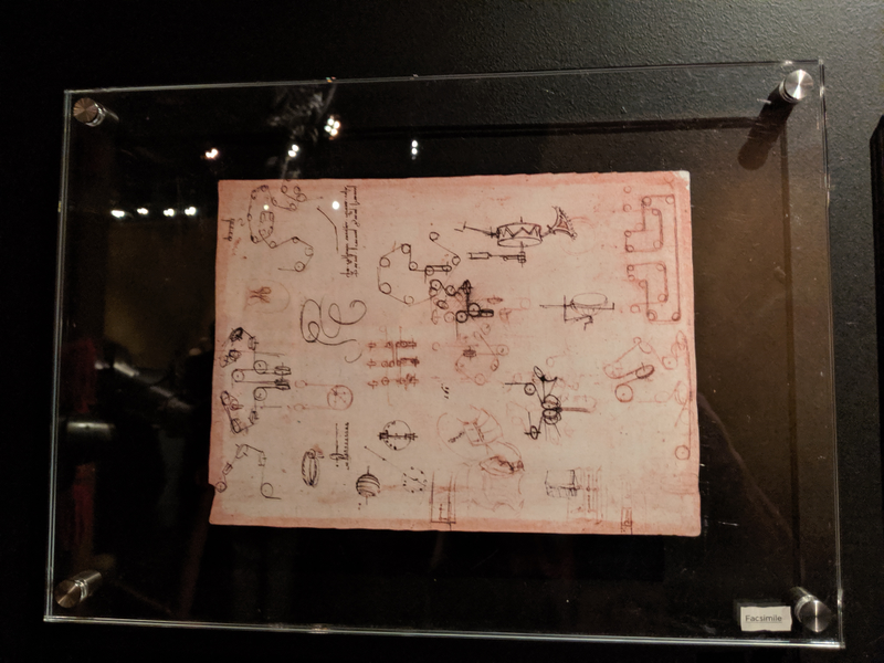 Illustration for article titled Pictures from the Reagan Library: The da Vinci Exhibit